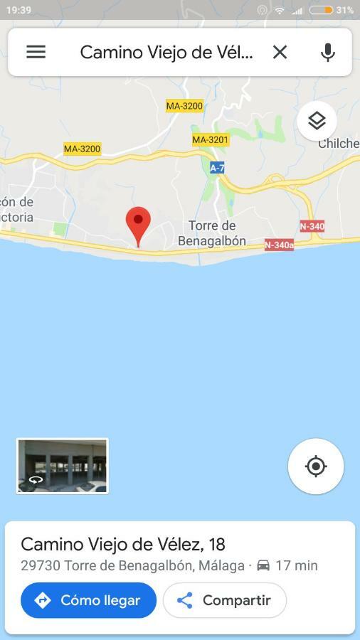 Precioso Atico En Torre De Benagalbon A 20 Metros Del Mar. Lejlighed Eksteriør billede
